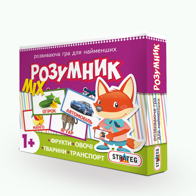 

Настольная игра Strateg Маленький умник Mix (30300)