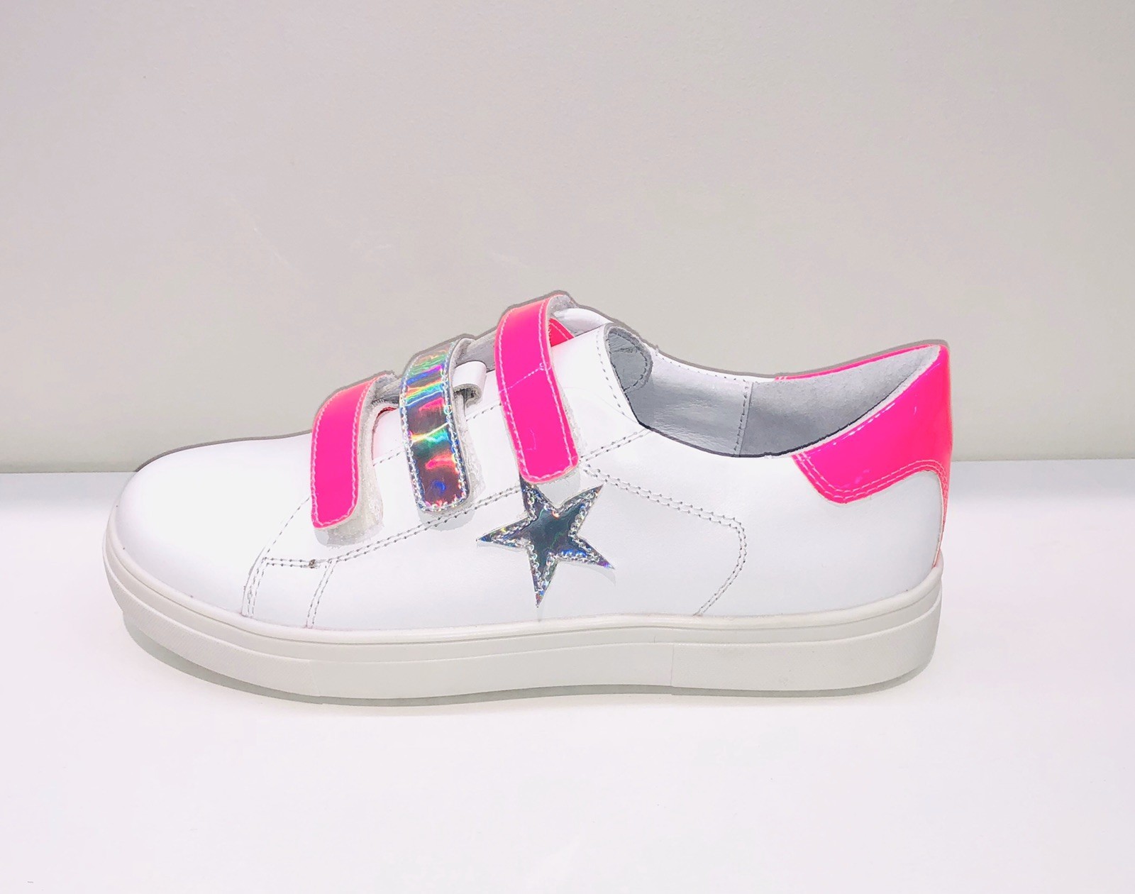 

Кеды для девочек EVIE shoes Saba Big Rose Star 37 White Mirror (190-3K 37)