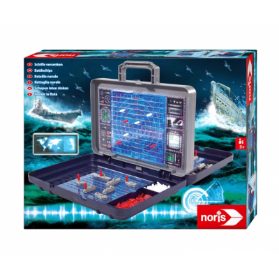 

Настольная игра Noris Морской бой в кейсе (606100335)