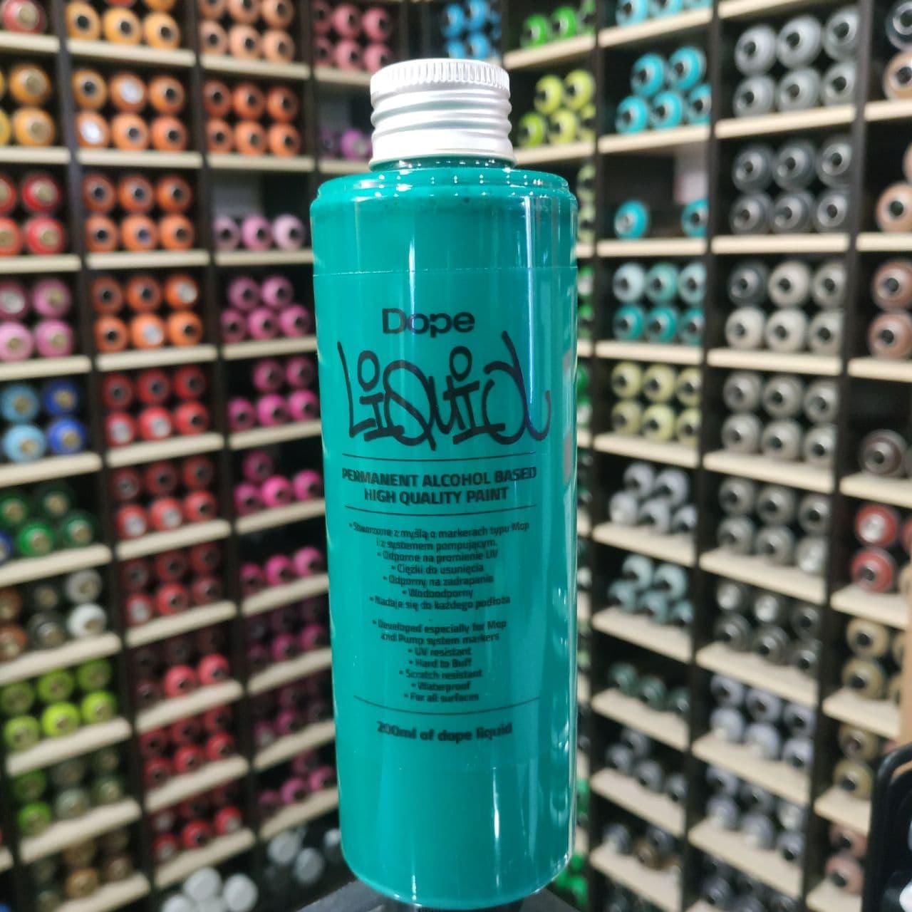 

Заправка для маркеров Dope LIQUID Green (Зеленый) 200ml
