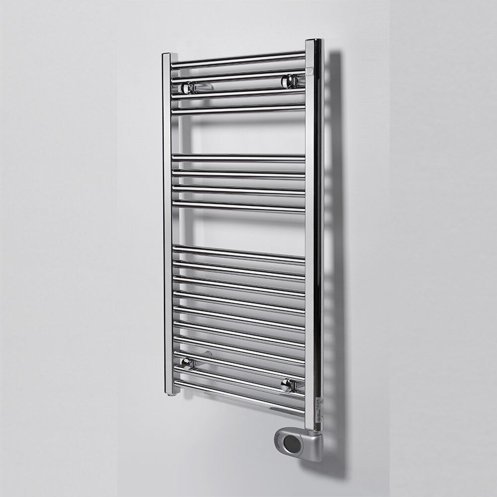 

Полотенцесушитель электрический Zehnder Aura 1226х500мм, 300 Вт, хром (PBECZ-120-50-MQ)