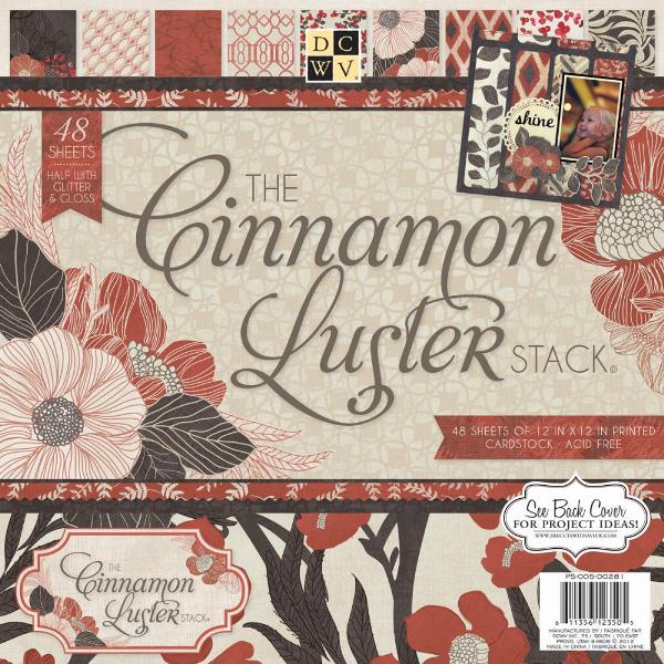 

Набор бумаги DCWV Cinnamon Luster 30х30 см 24 листа, артикул PS005281