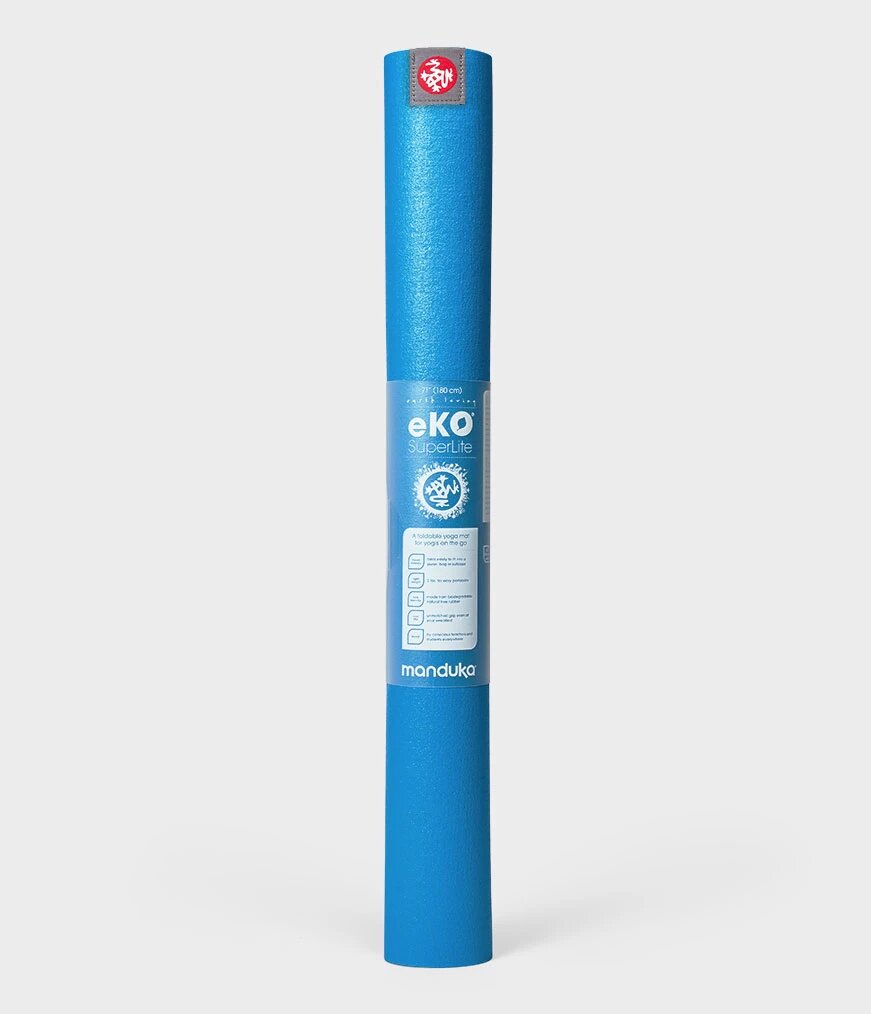

Коврик для йоги Manduka eKO SuperLite Mat Dresden Blue 180x61x0.15 см
