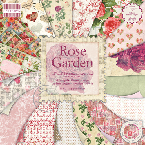 

Набор бумаги First Edition Rose Garden 30х30 см 16 листов, артикул FEPAD059