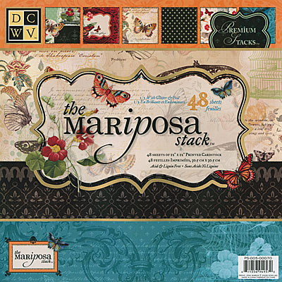 

Набор скрапбумаги DCWV Mariposa 30x30 24 листа, артикул PS-005-00070