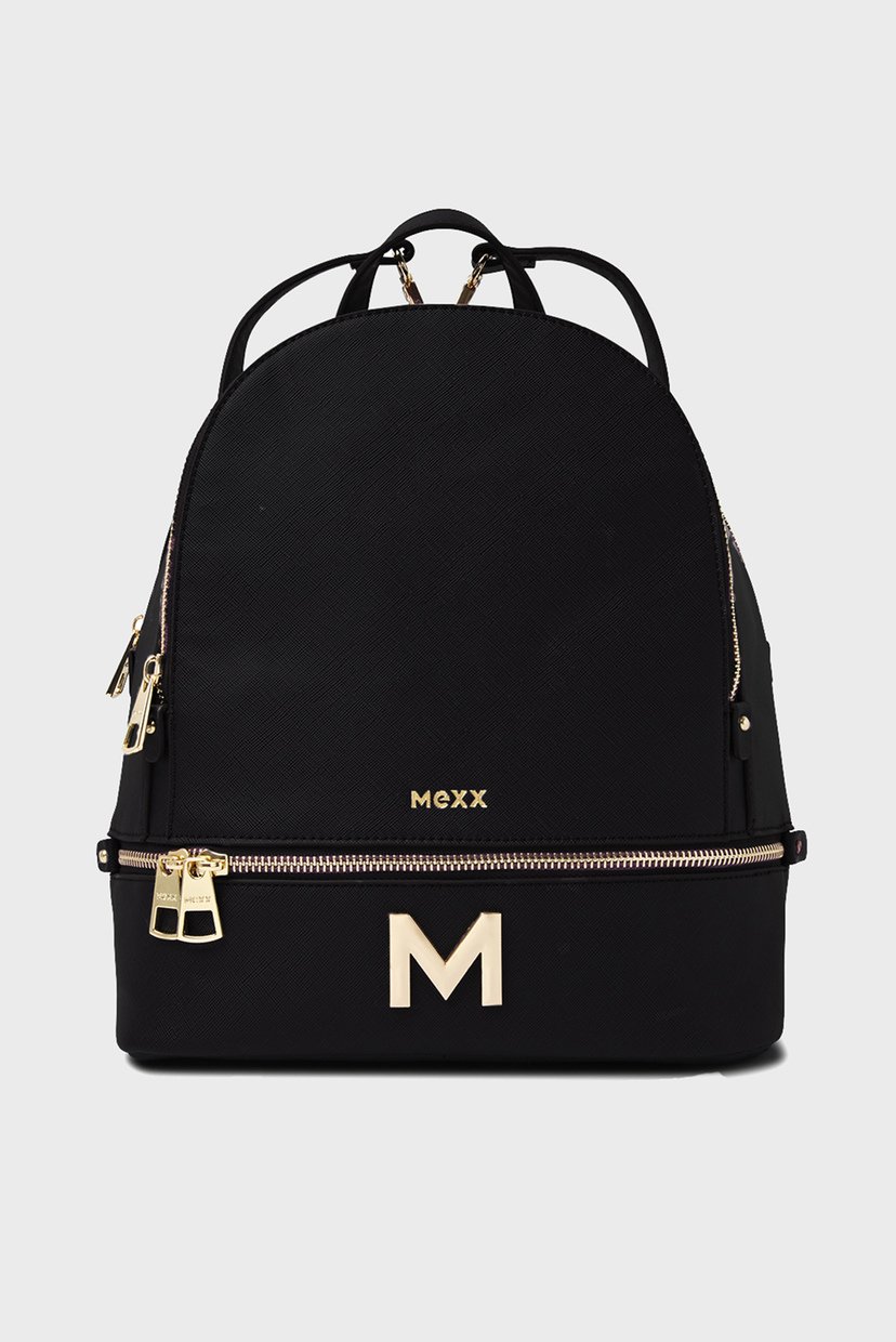 

Женский черный рюкзак Mexx OS BK2704016W