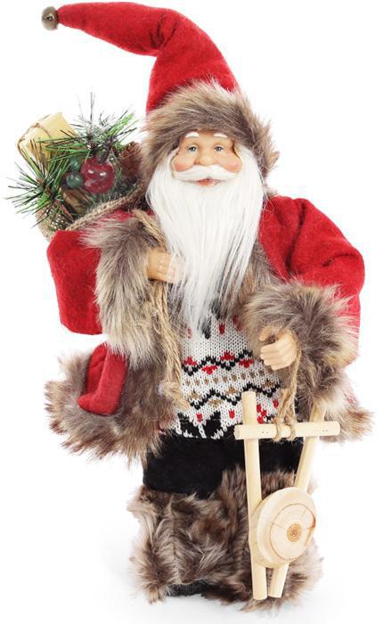 

Новогодняя игрушка "Санта Клаус" 30см, в красном (102)