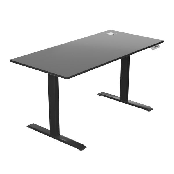 

Стіл з регульованою висотою E-table UNIVERSAL 4039-37 Графіт Чорний (1400х675)