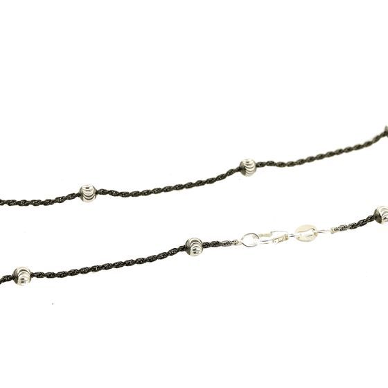 

Серебряная цепочка SilverLine без камней 600 размер