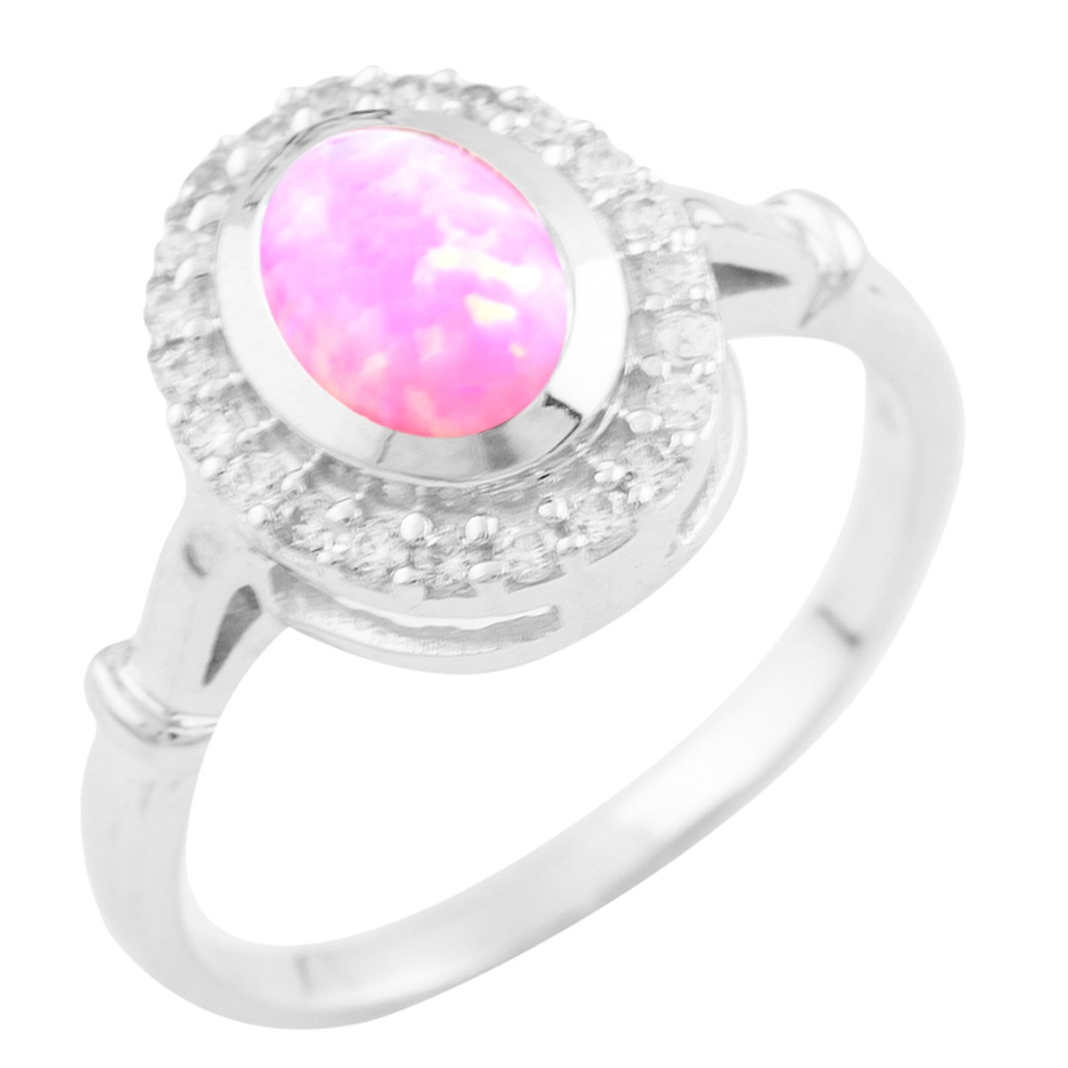 

Серебряное кольцо SilverLine с опалом 0.743ct 18.5 размер