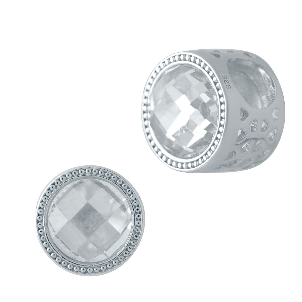 

Серебряный шарм SilverLine с фианитами