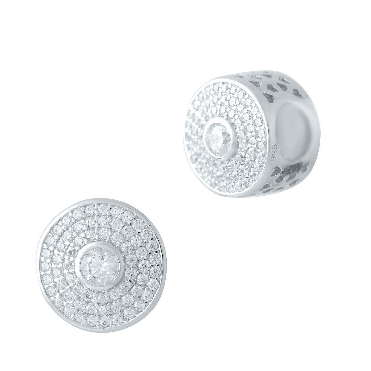 

Серебряный шарм SilverLine с фианитами