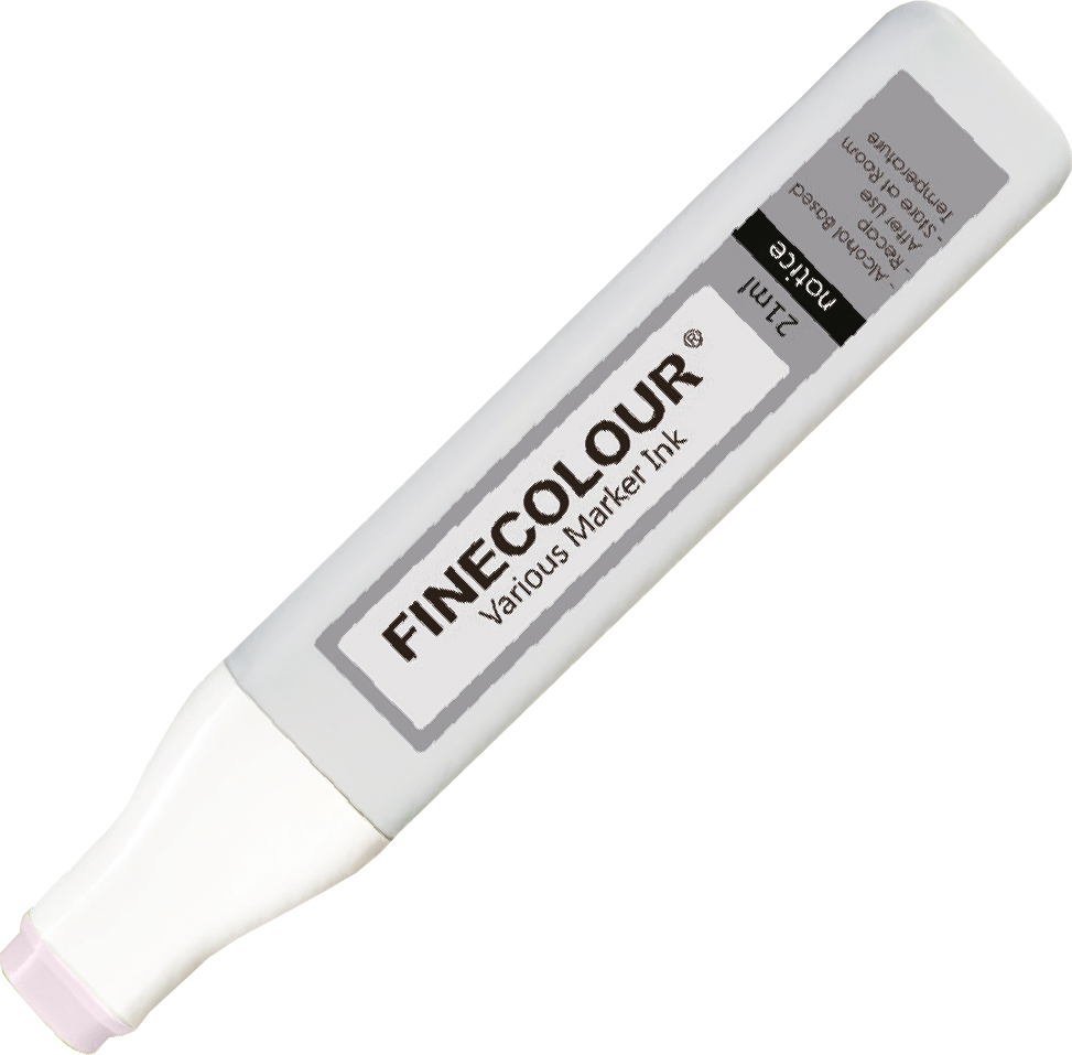 

Заправка спиртовая Finecolour Refill Ink 128 розовая дымка RV128 (EF900-128)