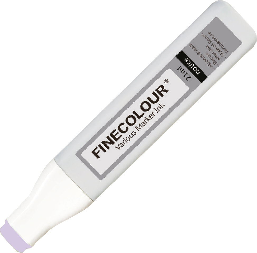 

Заправка спиртовая Finecolour Refill Ink 320 мягкий фиолетовый BV320 (EF900-320)