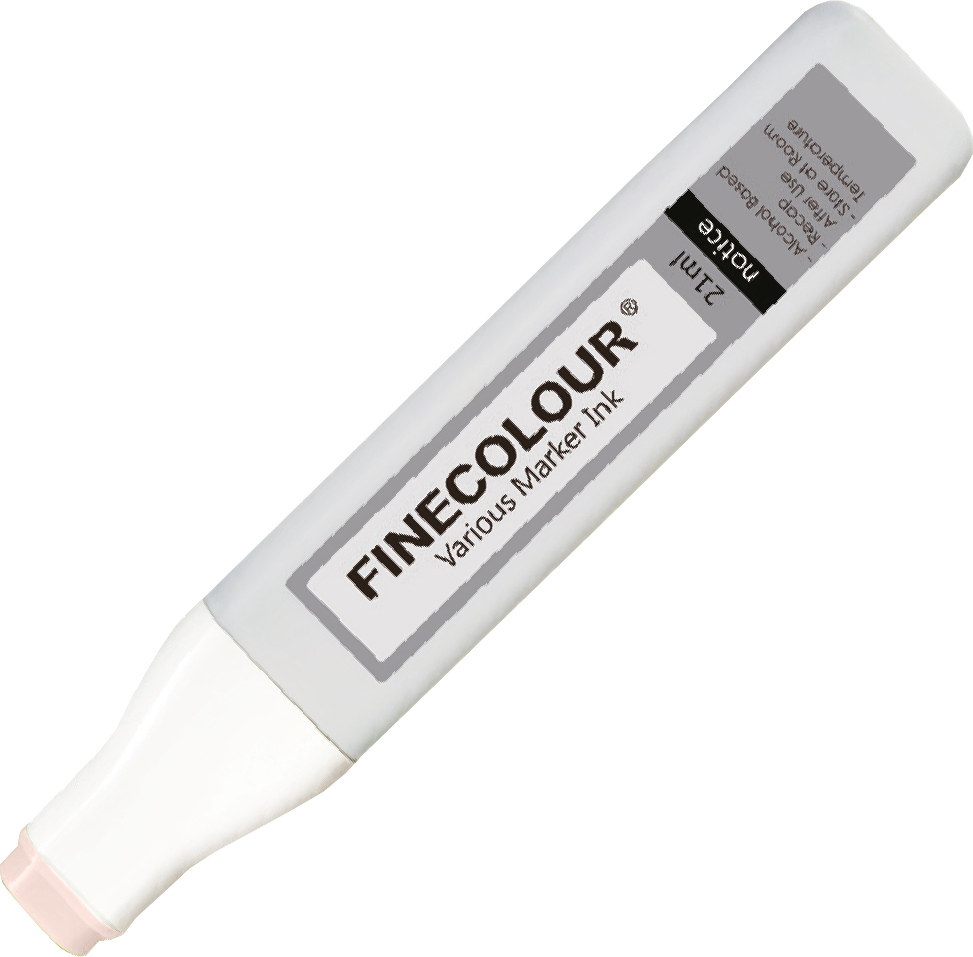 

Заправка спиртовая Finecolour Refill Ink 362 желтовато-розовая кожа YR362 (EF900-362)