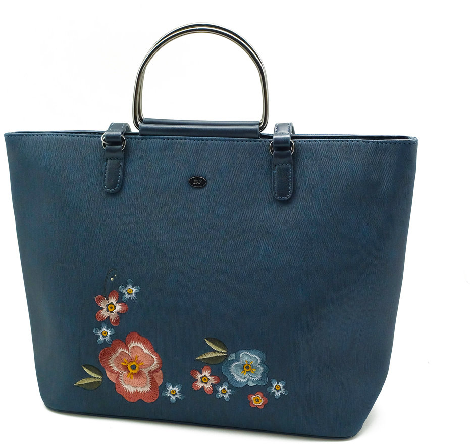 

Женская сумка тоут David Jones 7771699 синяя