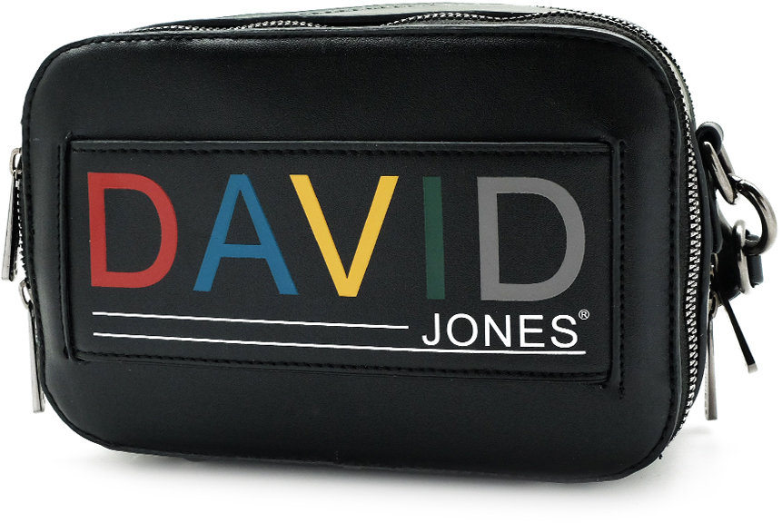 

Женская сумка кросс боди David Jones 7771682 черная