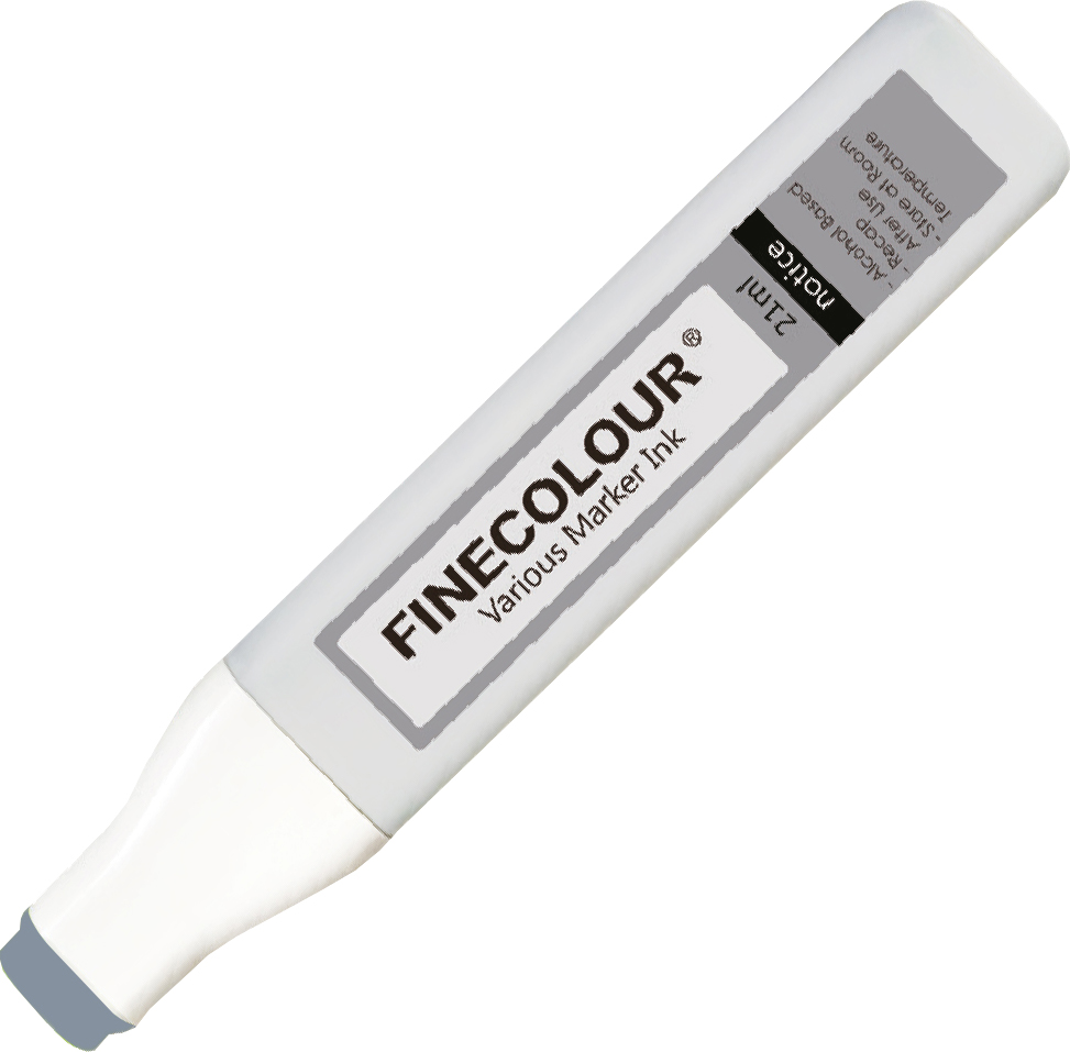 

Заправка спиртовая Finecolour Refill Ink 461 резкий серый №8 CG461 (EF900-461)