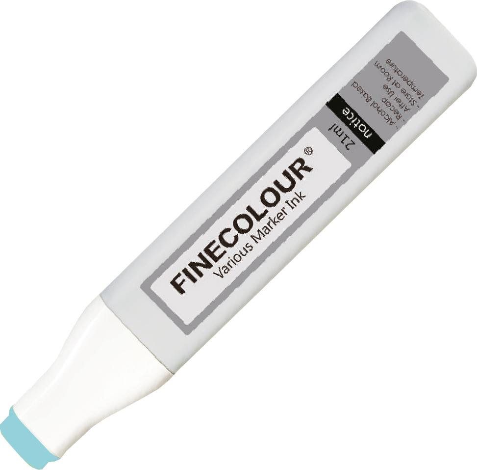 

Заправка спиртовая Finecolour Refill Ink 076 аква BG76 (EF900-76)