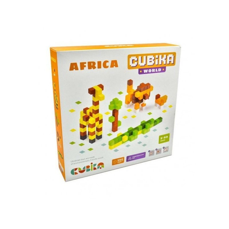 

Деревянный конструктор Cubika World Африка