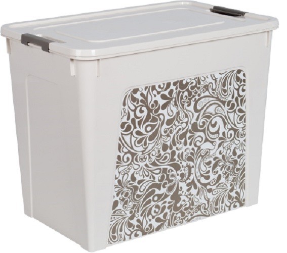 

Контейнер Алеана Smart Box с декором Home 40 л 49 x 32 x 39 см
