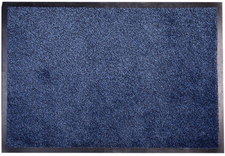 

Грязезащитный коврик Kleen-Tex Iron-Horse Black Blue 60x85см Черный-синий