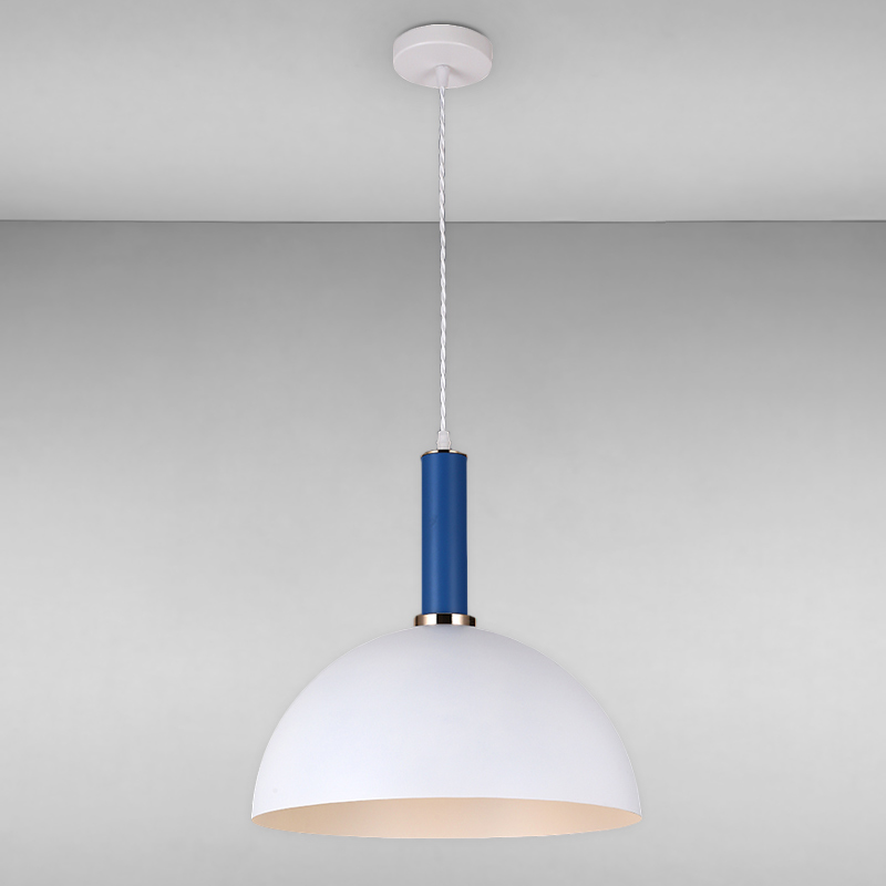 

Люстра підвісна Light House LS-14028-1 WHITE-INDIGO біла