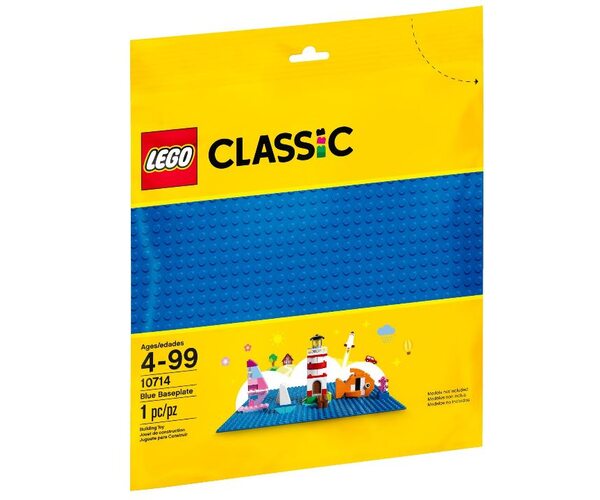 

Конструктор LEGO Classic Базовая пластина синего цвета (10714)