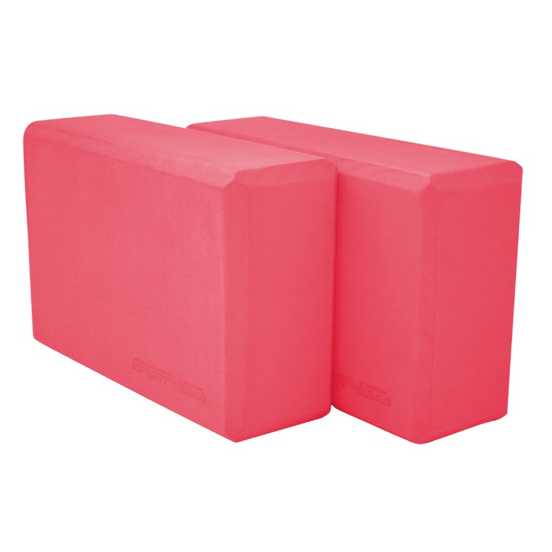 

Блок для йоги 2 шт SportVida Pink, код: SV-HK0168-2
