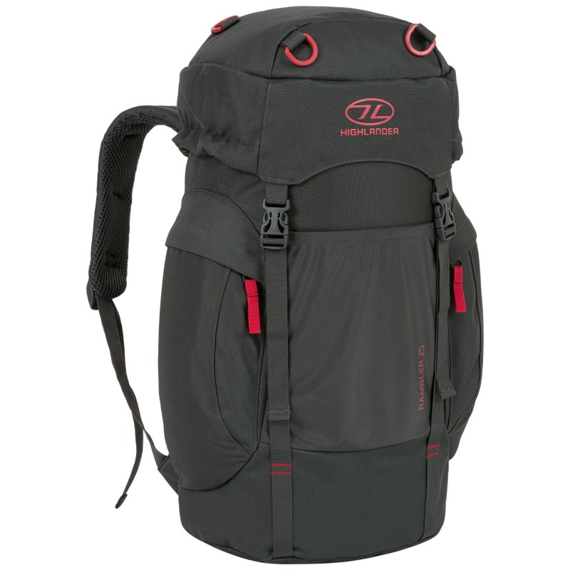 

Рюкзак туристический Highlander Rambler Black 25 л, код: 927903