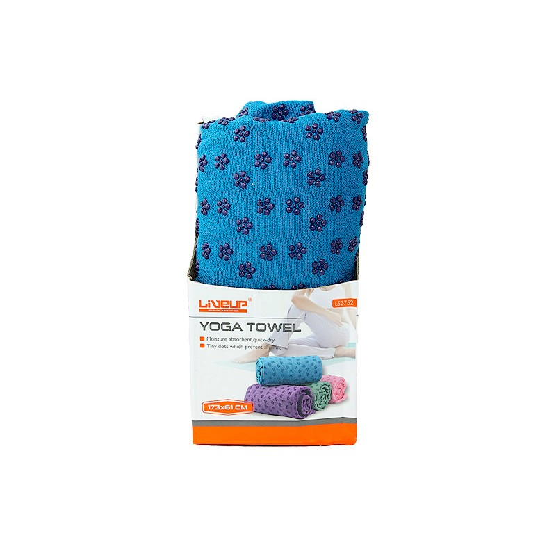 

Полотенце для йоги LiveUp Yoga Towel 1730х610 мм, код: LS3752