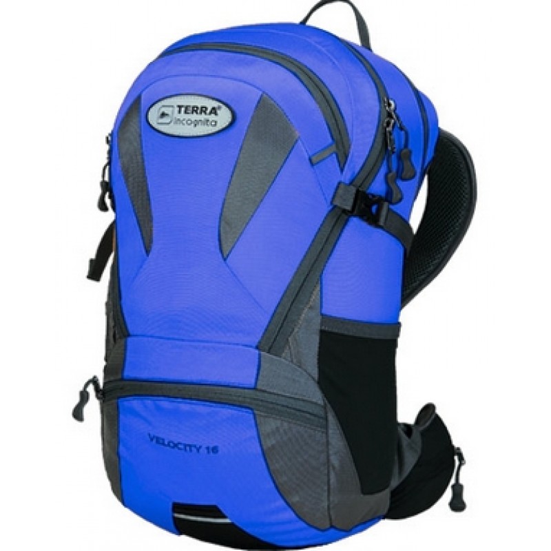 

Рюкзак спортивный Terra Incognita Velocity синий/серый 16 л, код: 4823081503859
