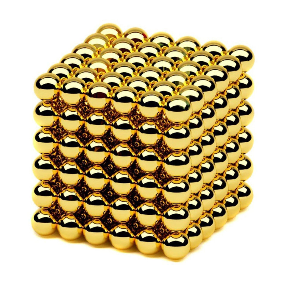 

Магнитный неокуб антистресс головоломка металлическая MAG-004(Gold) (Золотой)
