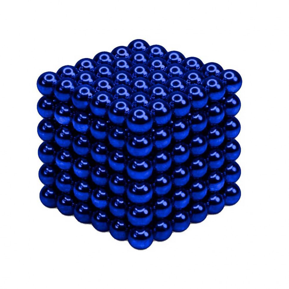 

Магнитный неокуб антистресс головоломка металлическая MAG-004(Blue) (Синий)