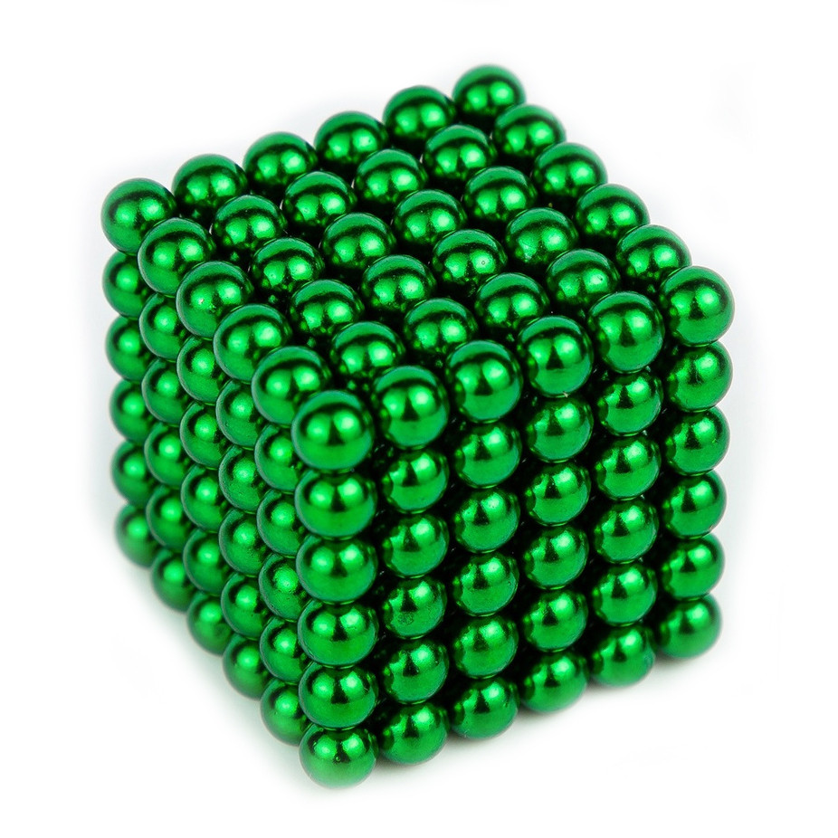 

Магнитный неокуб антистресс головоломка металлическая MAG-008(Green) (Зеленый)