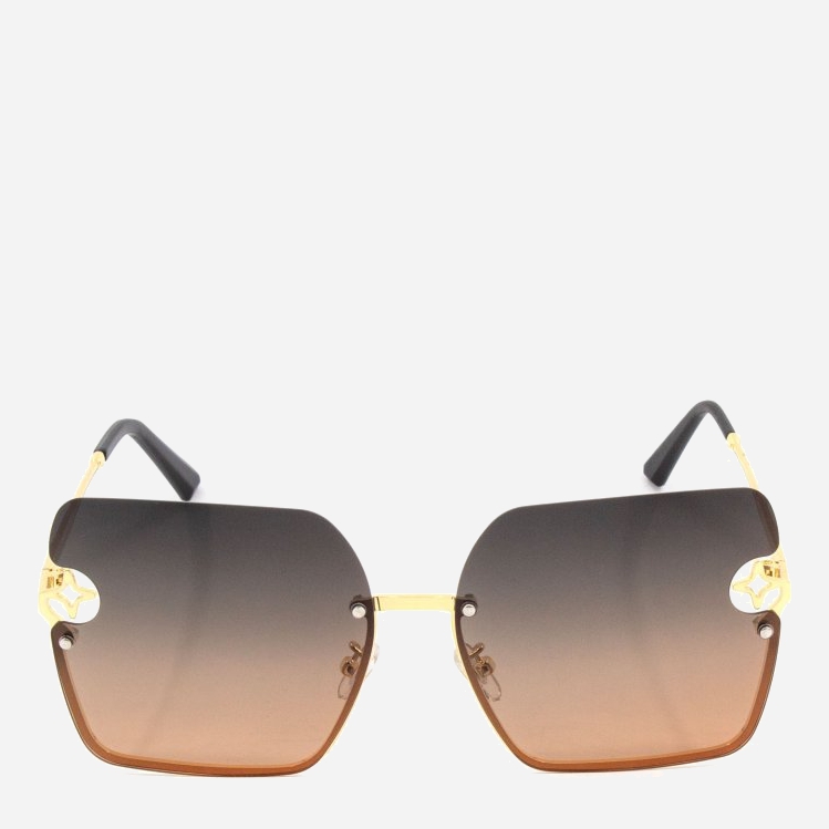 Акція на Солнцезащитные очки женские поляризационные SumWin 6380-02 Черно-коричневый градиент від Rozetka UA