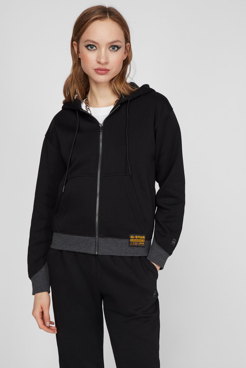 

Женское черное худи Premium Core G-Star RAW  D18626,C235, Женское черное худи Premium Core G-Star RAW S D18626,C235