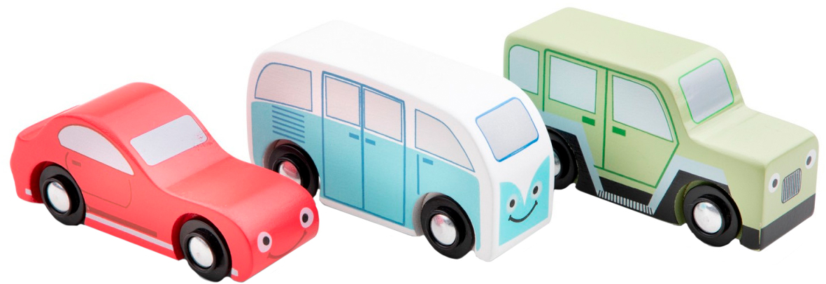 

Игровой набор New Classic Toys Транспортных средств Автомобили 3 шт (8718446119324)