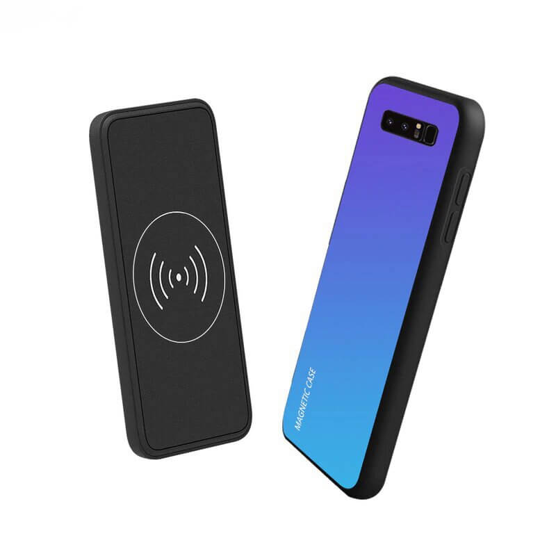 

Магнитный Чехол аккумулятор iBattery для Samsung S8 5000 mAh blue