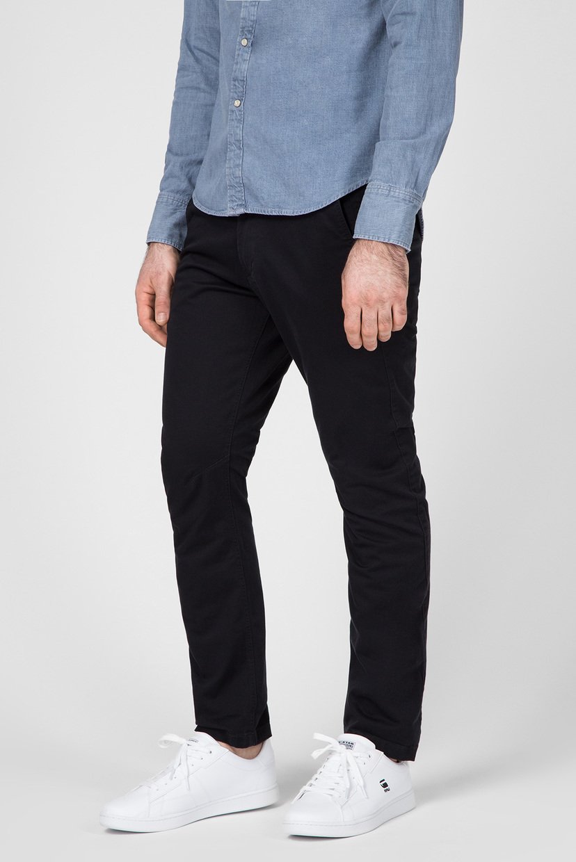 

Мужские черные чиносы Vetar Slim G-Star RAW  D14027,5126, Мужские черные чиносы Vetar Slim G-Star RAW 38-34 D14027,5126
