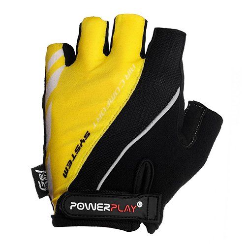 

Велосипедные перчатки 5024 Power Play M Желтый (07228054)
