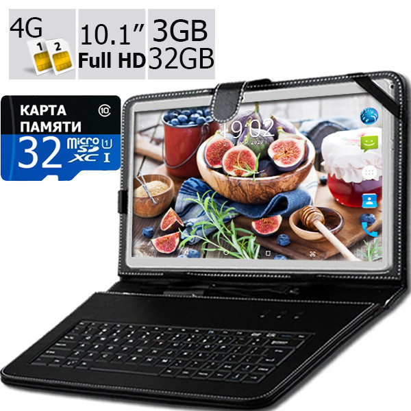 Планшет - телефон Adronix MT104 Silver 3GB/32GB LTE IPS 10/1'' Full HD ...