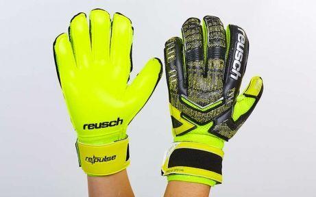 

Перчатки вратарские Reusch салатовые 8