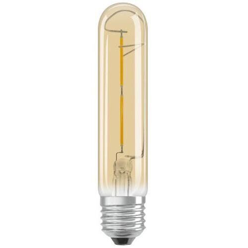 

Светодиодная лампа Osram Vintage 1906 led cl Tubular филаментная GolD 2 5W (замена 20Вт) теплый белый свет (824) золотистая цоколь e27 (4058075808171)