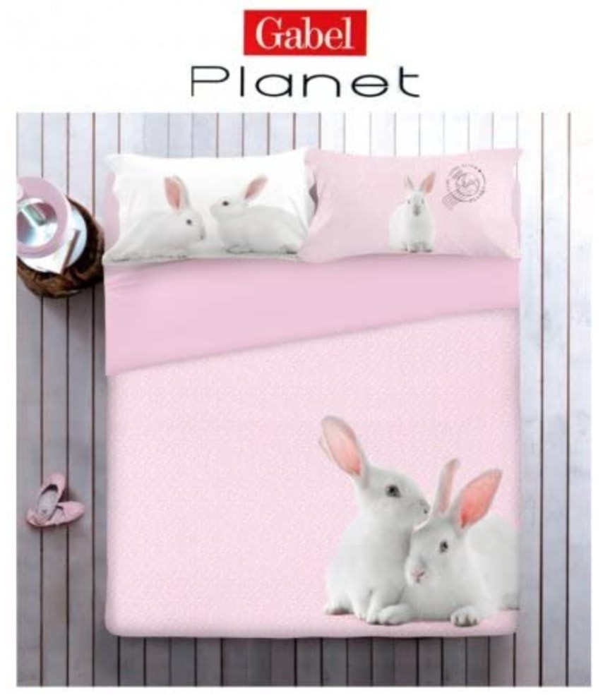 

Постельное белье Gabel Bunny 200х205см Розовый 00 15327 200 205 41 00