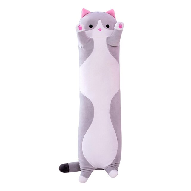 

Мягкая Игрушка Кот Батон Длинный Серый 110 см