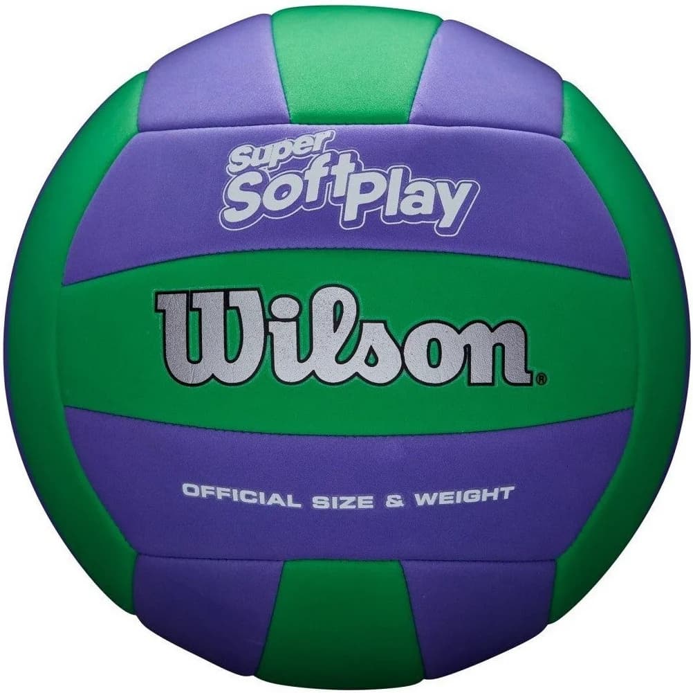 

Волейбольный мяч Wilson Super Soft Play Green (арт. WTH90419XB),