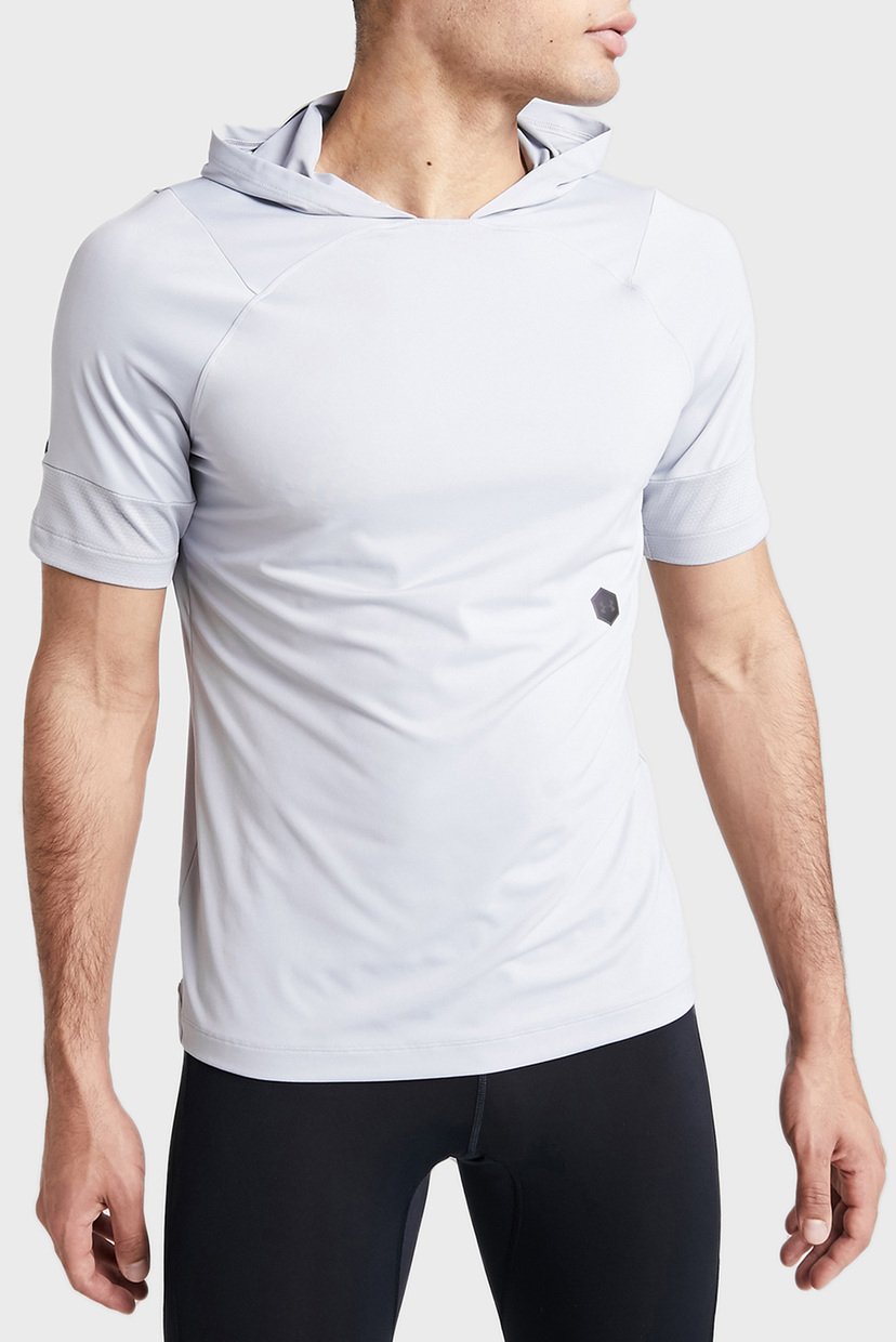 

Мужская светло-серая футболка UA Rush SS Hoodie Under Armour  1328700-011, Мужская светло-серая футболка UA Rush SS Hoodie Under Armour L 1328700-011