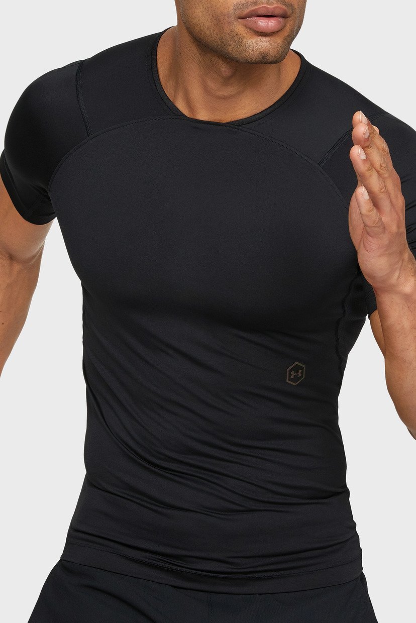 

Мужская черная футболка UA Rush Compression SS Under Armour  1327644-001, Мужская черная футболка UA Rush Compression SS Under Armour S 1327644-001