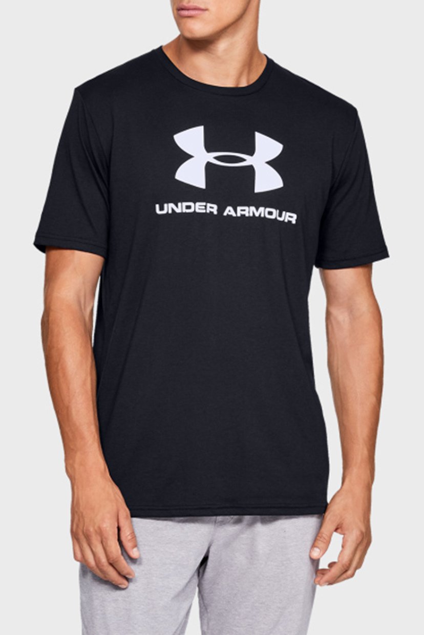 

Мужская черная футболка SPORTSTYLE LOGO SS Under Armour  1329590-001, Мужская черная футболка SPORTSTYLE LOGO SS Under Armour XL 1329590-001